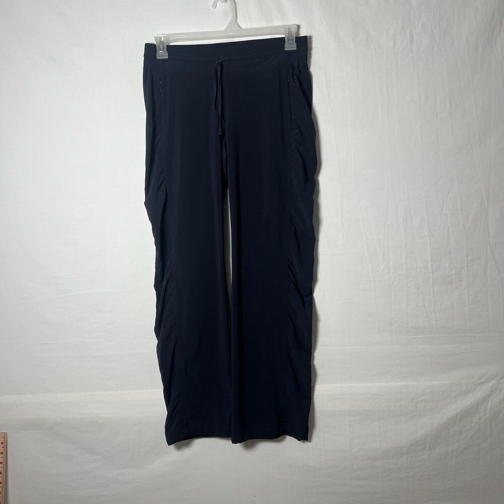 Athleta Women’s Athletic Pants Size 8 Ruched Pull On Elastic Waist Pockets